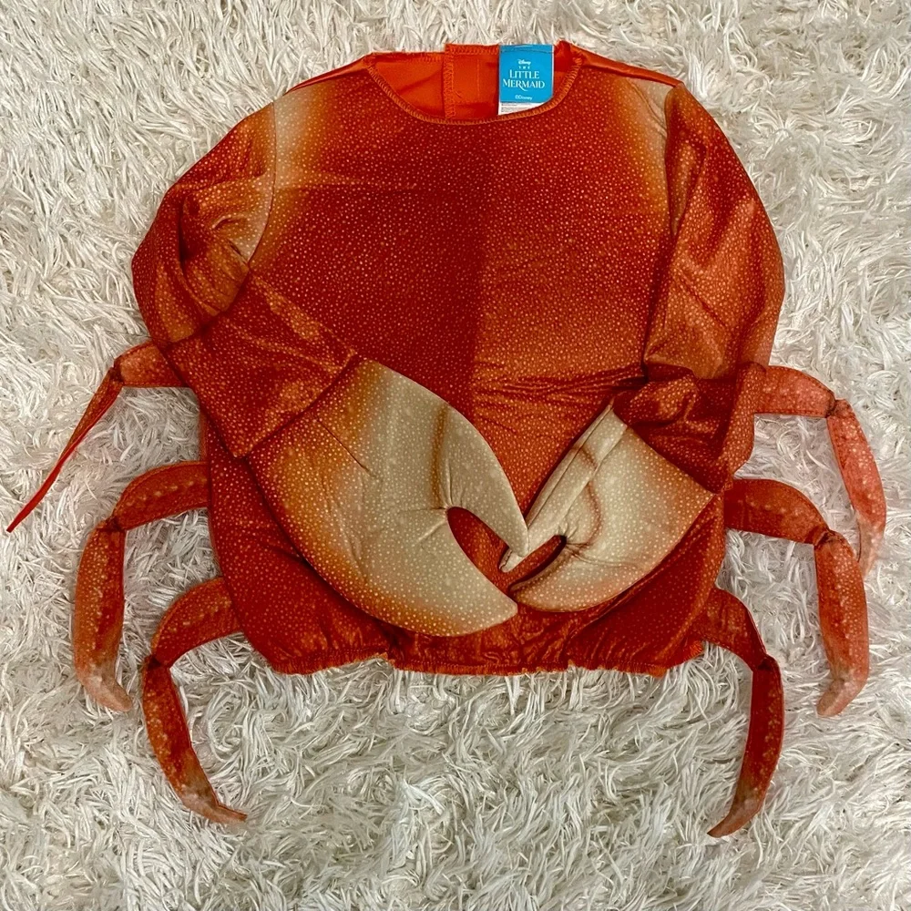 Disney Little Mermaid Sebastian Crab Costume Infant (12-18M) Halloween Toddler